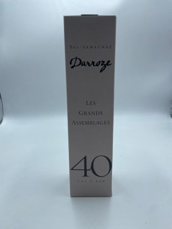 Bas-Armagnac Les Grandes Assemblages 40 ans 43° - Darroze 90% Baco   10% Ugni Blanc CH